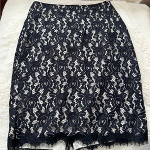 Diane von furstenberg lace skirt